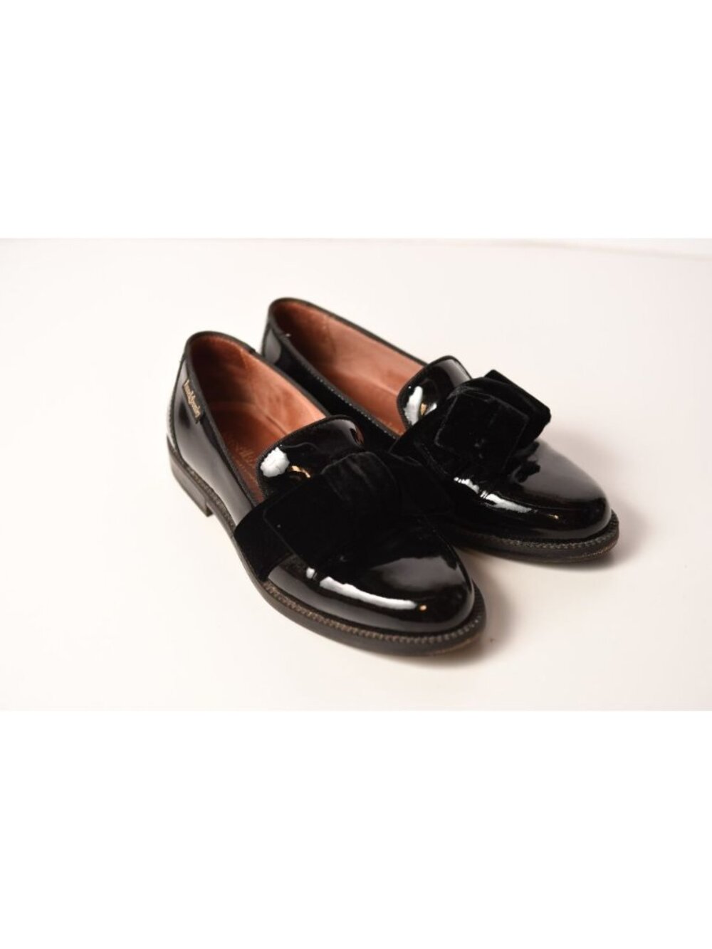 Russell & Bromley Loafer Black Patent Leather Size 36